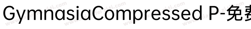 GymnasiaCompressed P字体转换